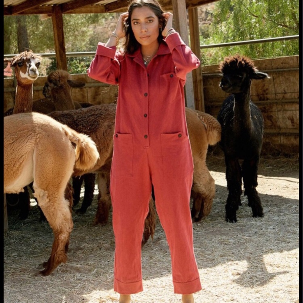 Backbeat Co hemp utility jumpsuit